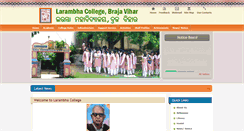 Desktop Screenshot of larambhacollege.org